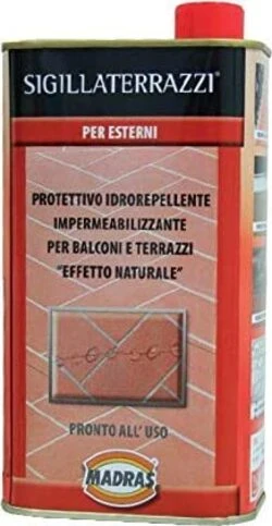 MADRAS - SIGILLA TERRAZZI PROTETTIVO IMPERMEABILIZZANTE PER ESTERNI