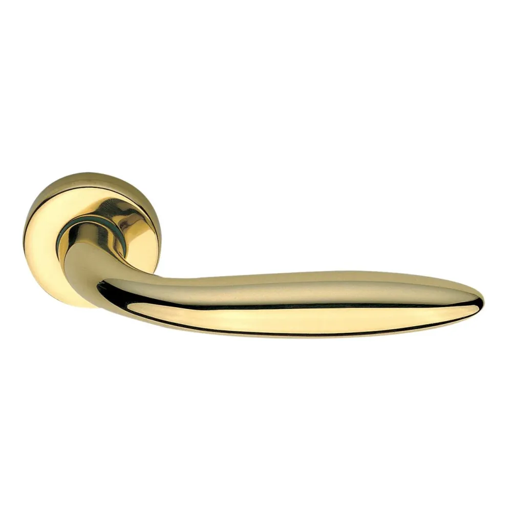 Maniglia new softc-rosetta inox brass(oro)