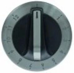 manopola 0-12 diametro 76mm alb. diametro 6x4,6mm parte piana superiore