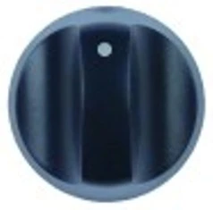 manopola interruttore marcatura zero diametro 40mm alb. diametro 5x5mm parte piana orizzontale blu scuro