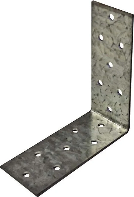 MASIDEF - GIUNTO AD ANGOLO FORATO ZINCATO 3MM 80X140X40