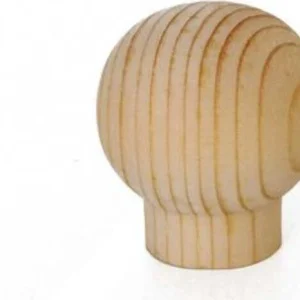 MASIDEF- POMOLO LEGNO PINO NATURALE DIAM 30