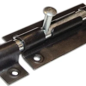 MASIDEF-CATENACCIO CANNONE VERNICIATO NERO 120MM