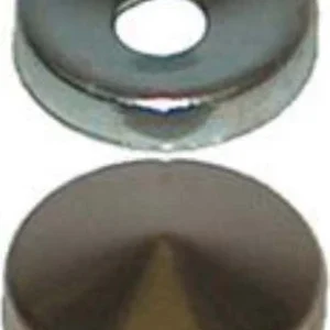 MASIDEF-MOBILA-12 BORCHIE COPRIVITI CONICHE OTTONE LUCIDO D16