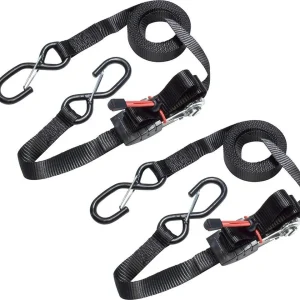 MASTER LOCK - 2 CINGHIE DI FISSAGGIO CRICCHETTO CAPACITA' 400KG 4,25x25mm