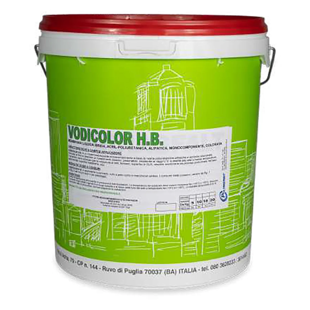 Membrana Liquida Colorata 'Vodicolor H.B.' Kg. 5 - Rossa - Vodichem