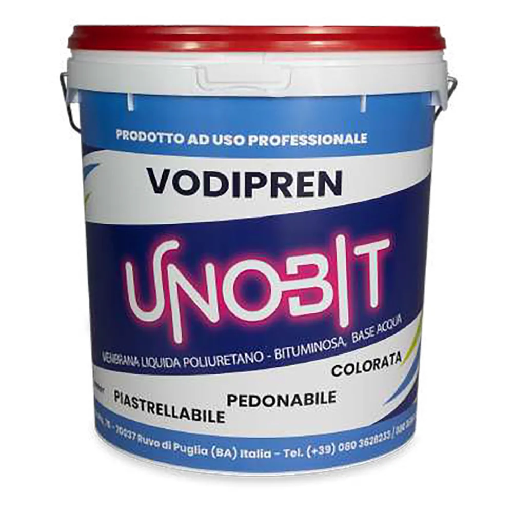 Membrana Liquida Polifunzionale Colorata 'Vodipren Unobit' Kg. 5 - Grigia - Vodichem