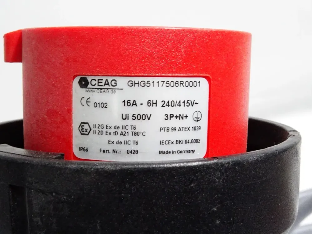 Mennekes Stecker 16A-6h Typ 31 CEAG GHG5117506R0001