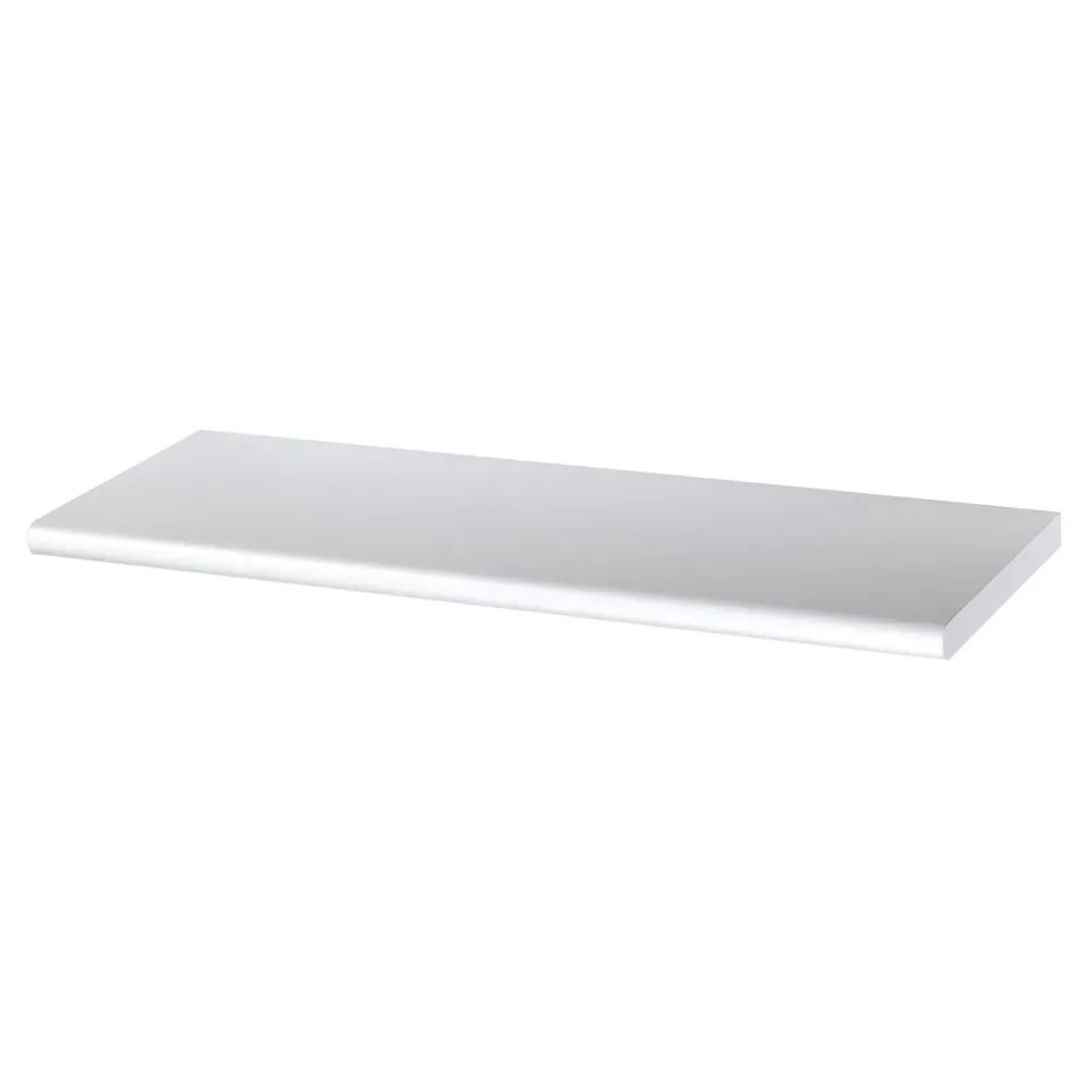 Mensola arredam. bianca cm. 60x25x2,5 - 5 pz