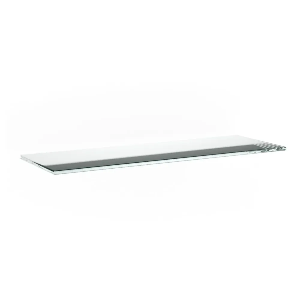 Mensola mod.vitra mm.6 trasparente cm.12x45 - 5 pz