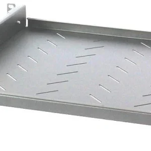 Mensola per Rack 19'' Estraibile da 1H 415mm Grigio