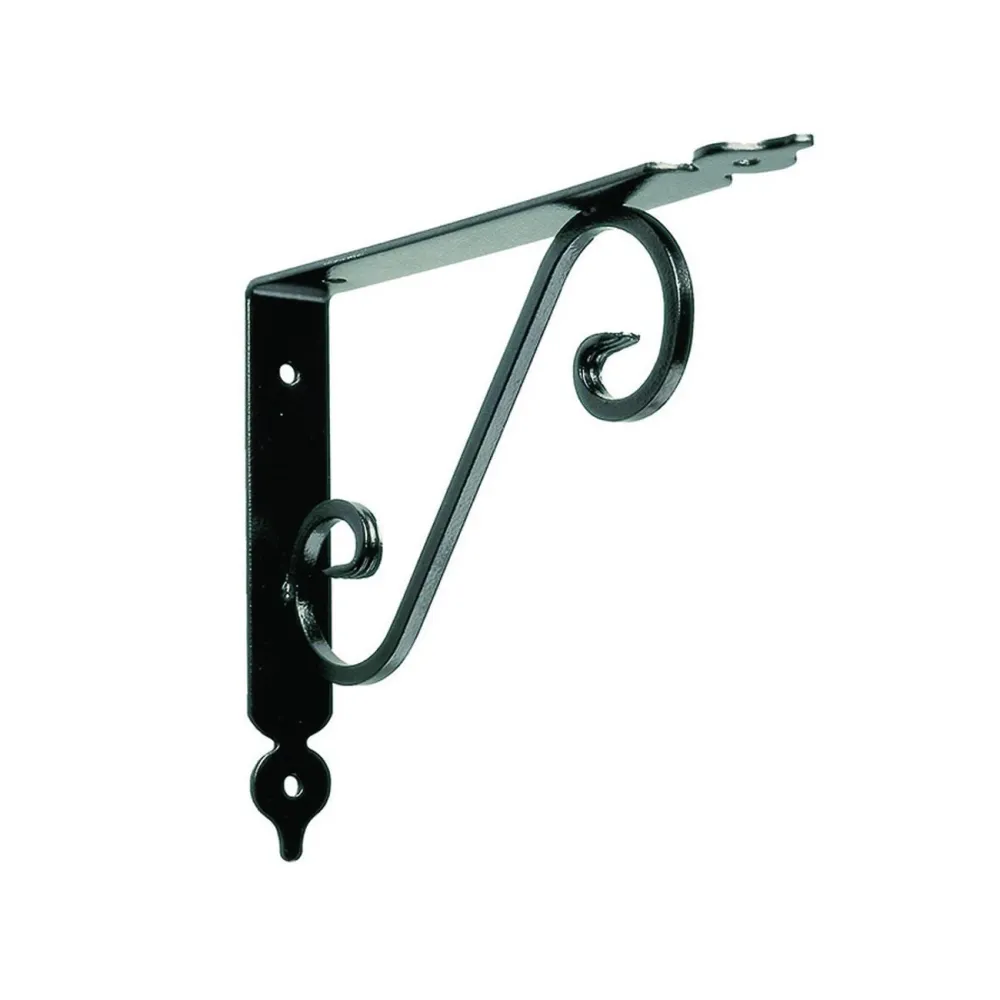 Mensole Ornamentali Brackets Nere - mm.140x190x25 - 20 pz