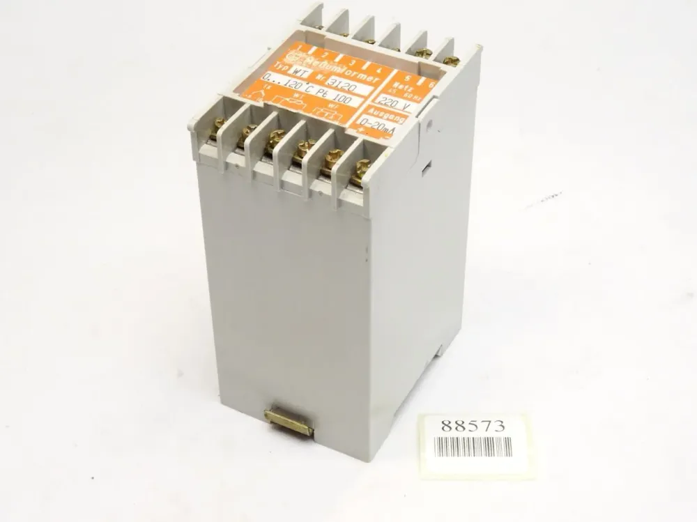 Meßumformer WT 0...120°C Pt100 0...20mA