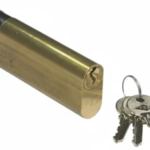 Mezzo Cilindro Ovale Per Maniglioni Antipanico Nf150 Mm.86 Decentrato (70X16) (Nf150/M) Nuova Feb