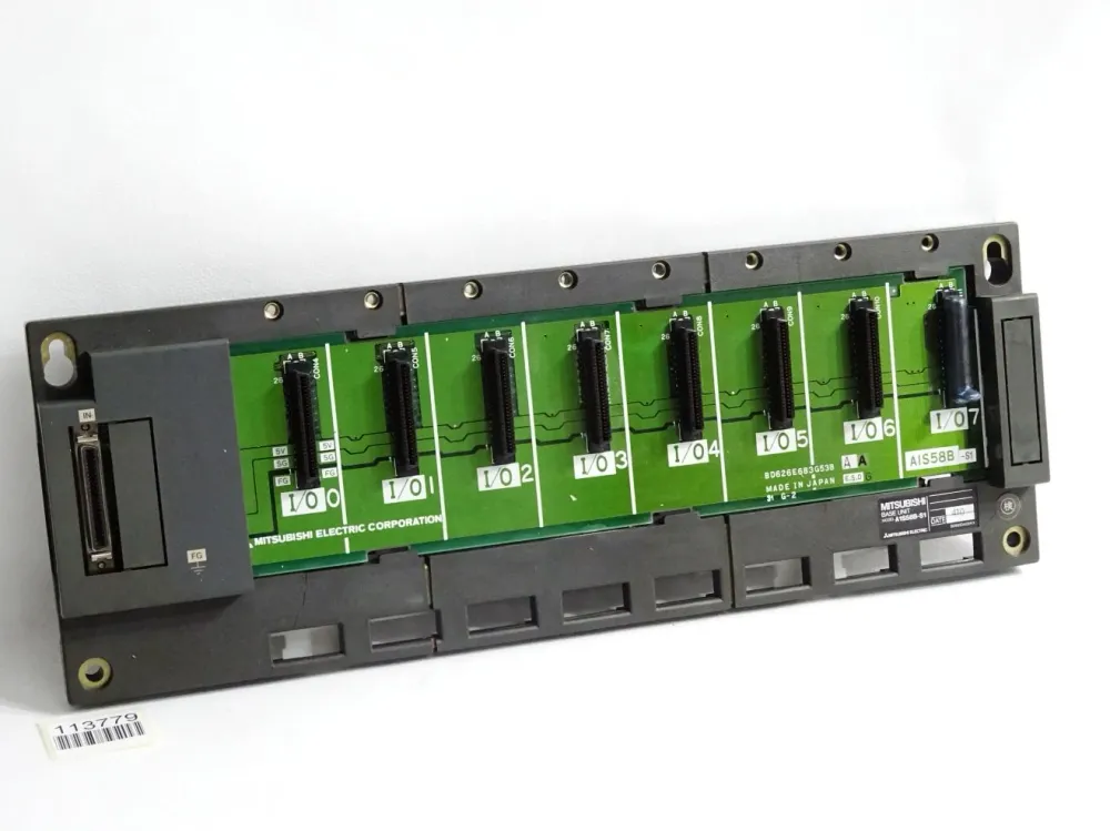 Mitsubishi Base Unit A1S58B-S1 Rack 8-Slots