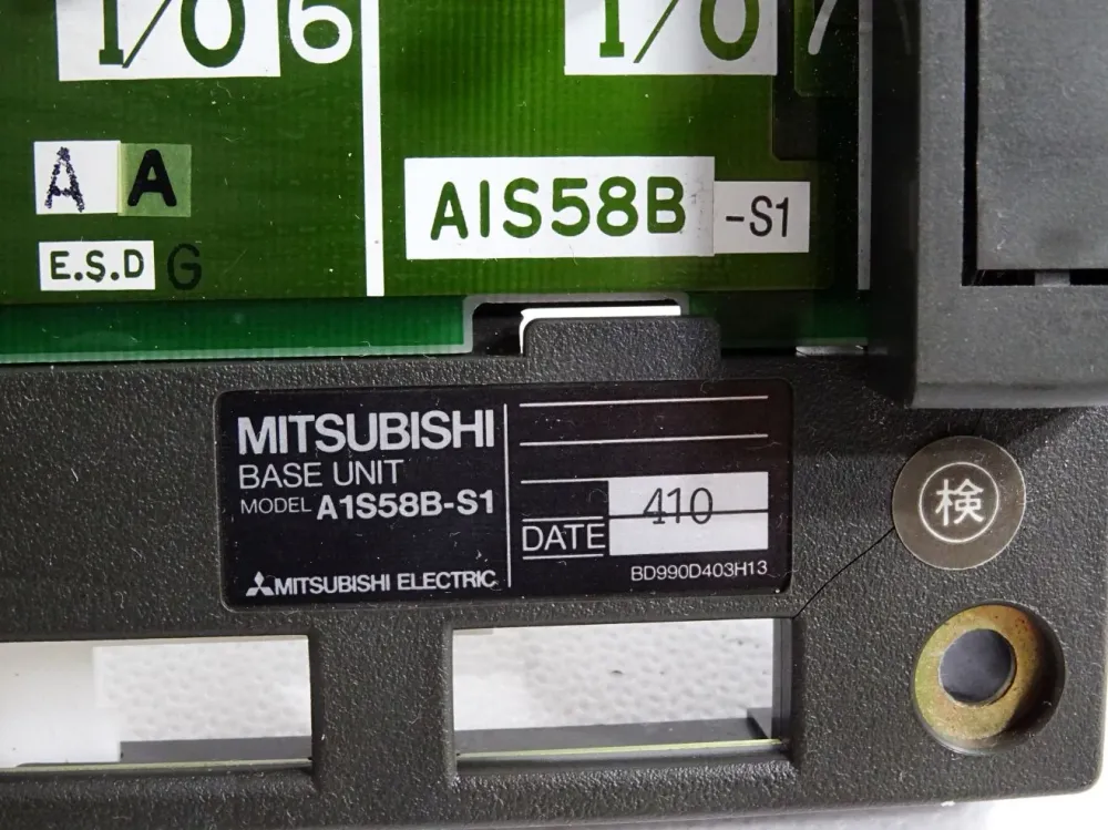 Mitsubishi Base Unit A1S58B-S1 Rack 8-Slots