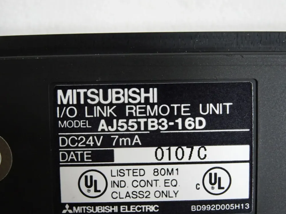 Mitsubishi Electric I/O Link Remote Unit AJ55TB3-16D