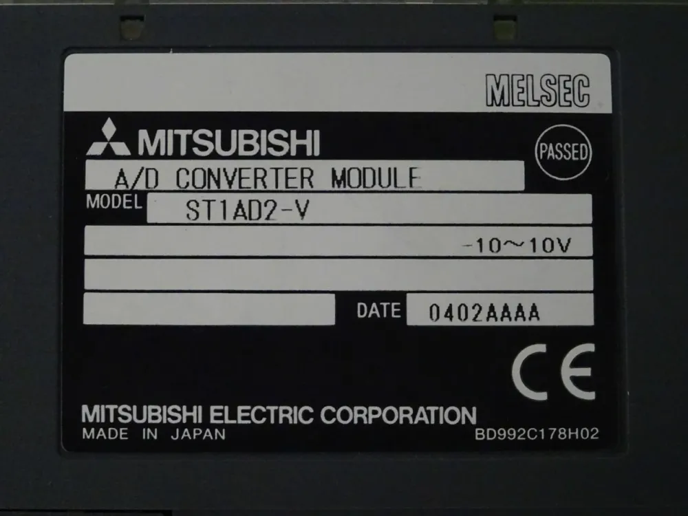 Mitsubishi ST1AD2-V Melsec /D Converter Module