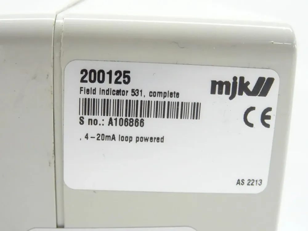 Mjk 200125 Feldindikator 531 komplett 4-20mA loop powered