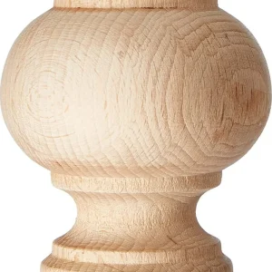 MOBILA - PIEDE LEGNO GREZZO SERIE DEKOR H100 D85