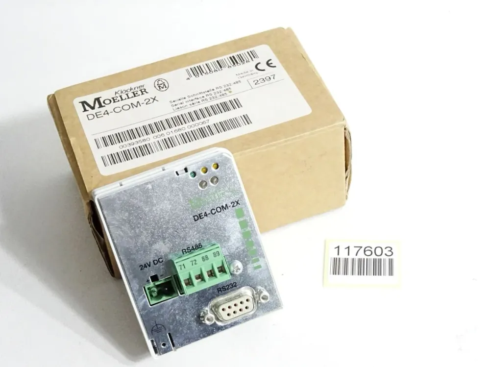 Moeller Serielle Schnittstelle RS232/485 DE4-COM-2X / Neu OVP