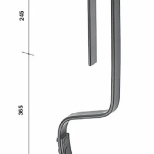 Molla rompitraccia con vomerina 32x10mm