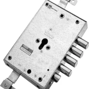 MOTTURA - SERRATURA PER PORTE BLINDATE CILINDRO - TRIPLICE CON MEZZO GIRO E INTERASSE 28MM - DESTRA