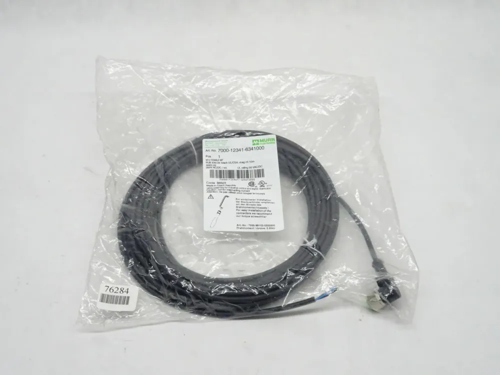 Murr Electronik 7000-12341-6341000 M12 Female 90 / 7000 12341 6341000 / Neu OVP/versiegelt