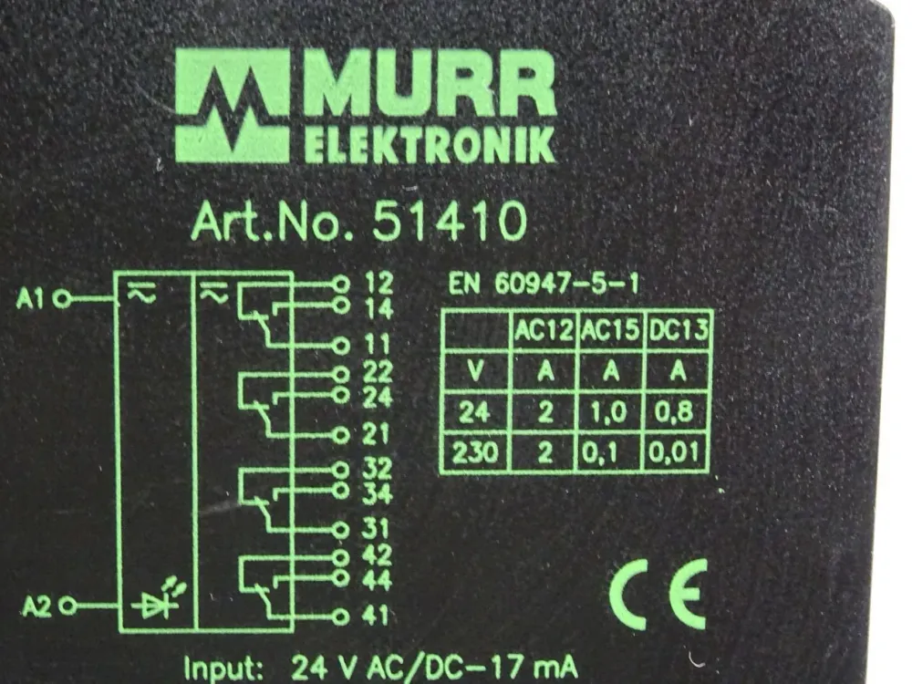 Murr Elektronik 51410 Ausgangsrelais