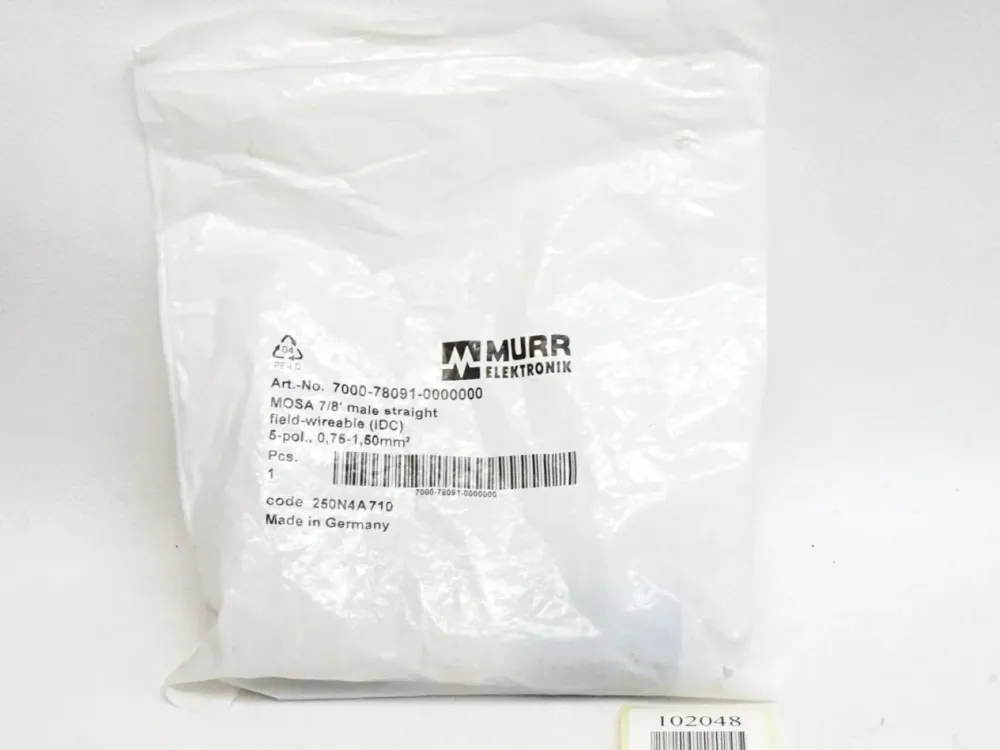 Murr Elektronik 7000-78091-0000000 Schneidklemmanschluss / Neu OVP