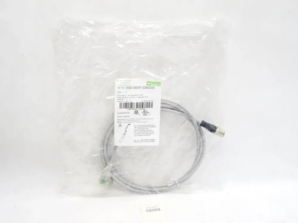 Murr Elektronik Kabel 7000-40341-2340200 / Neu OVP
