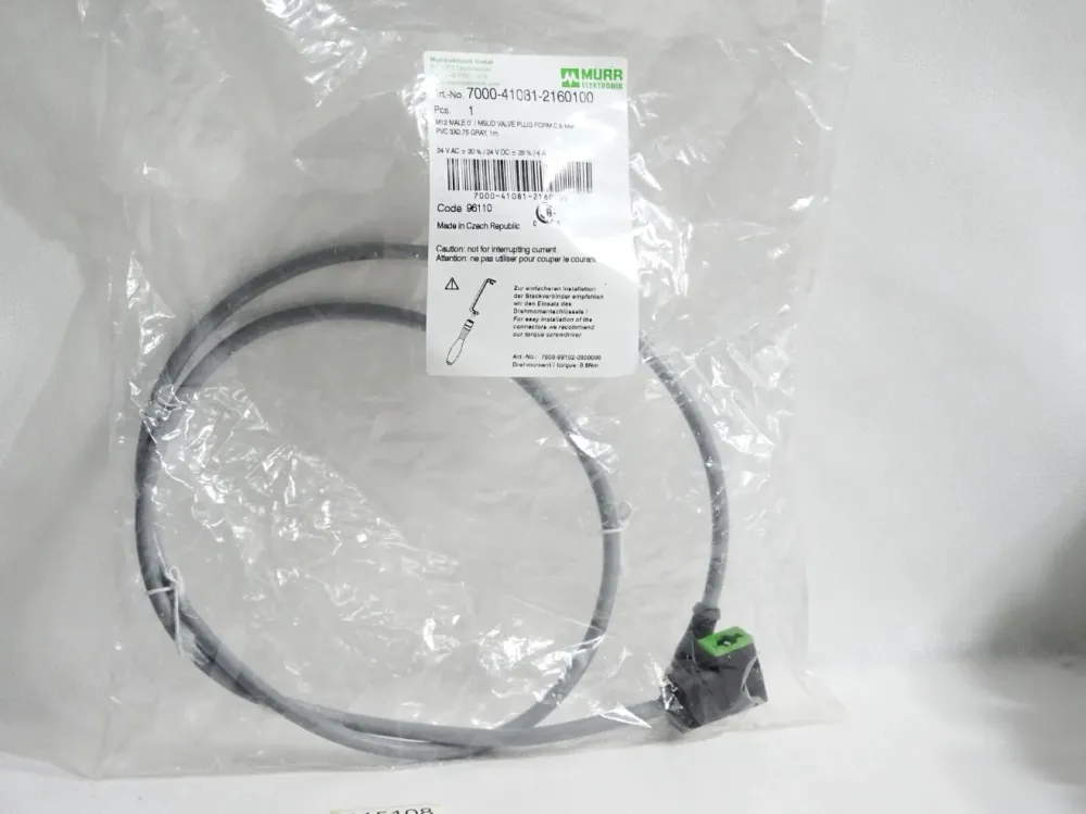 Murr Elektronik Kabel 7000-41081-2160100 / Neu OVP
