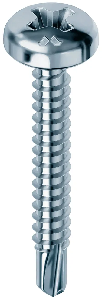 Mustad Vite Autoperforante Per Ferro Drillex Tc Zincata Mm. 4,8X25 5.00 Centinaia