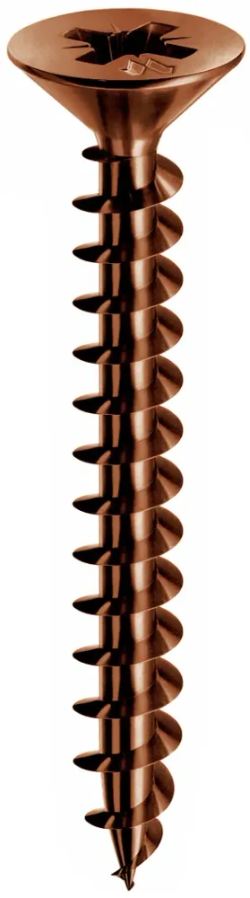 Mustad VITE PANELVIT TSP FERRO BRONZATO FILETTATURA TOTALE mm. 4x70