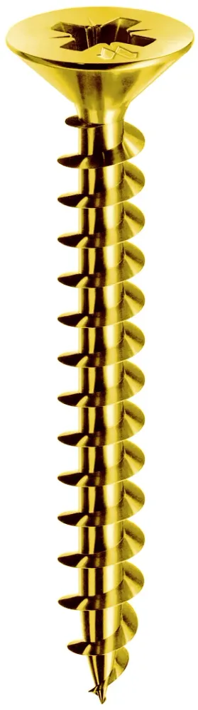 Mustad Vite Panelvit Tsp Ferro Ottonato Mm.3,5X16 5.00 Centinaia