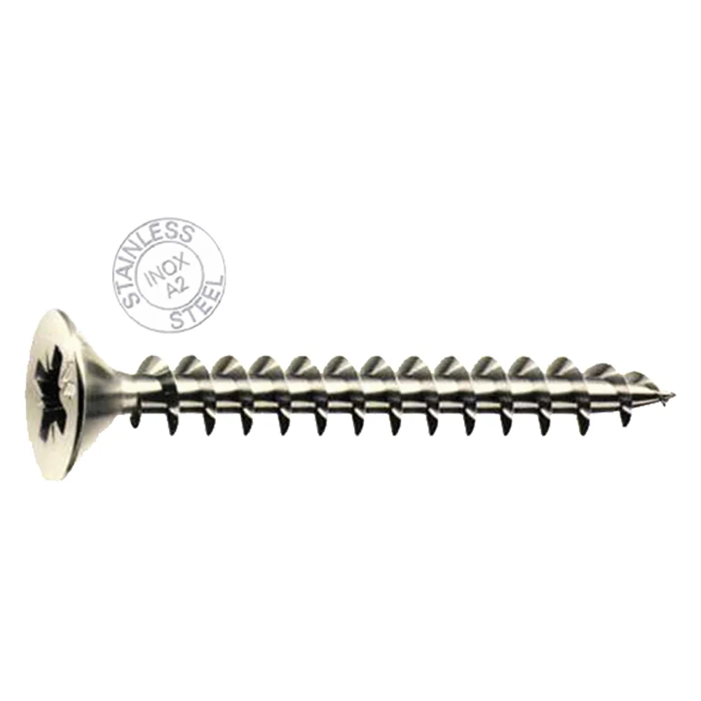 MUSTAD - Vite Per Legno T.S.P. Inox 'Panelvit' Tsp Mm 6 X 60 COD. 4000360