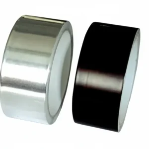Nastro Adesivo Alluminio Per Alte Temperature- - Mm.40X9 Mt. Colore Alluminio - 3 Pezzi Feudo