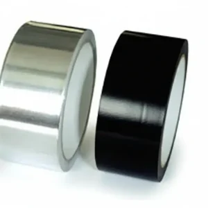 Nastro Adesivo Alluminio Per Alte Temperature Mm.40X9 Mt. Colore Nero Feudo