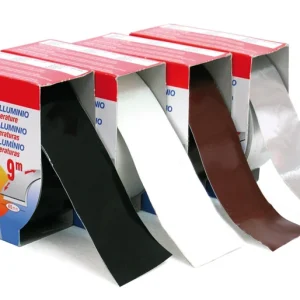 Nastro Adesivo Per Tubi Stufa Alte Temperature Mm 40X9 Mt. Col. Nero