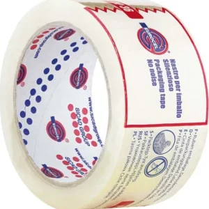 Nastro adesivo PP36NN - 50 mm - trasparente - termosingolo - Eurocel - rotolo da 66 mt