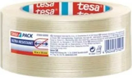 Nastro adesivo - trasparente - rinforzato - 50 mm x 50 mt - Tesa