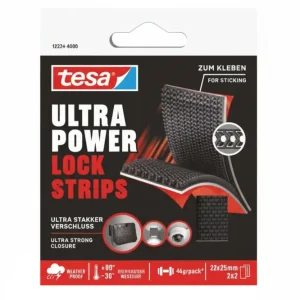 Nastro Adesivo Ultra Power Lock Strisce 55234- - Mm.25H. Rotoli Da Mt.50 - 12 Pezzi Tesa