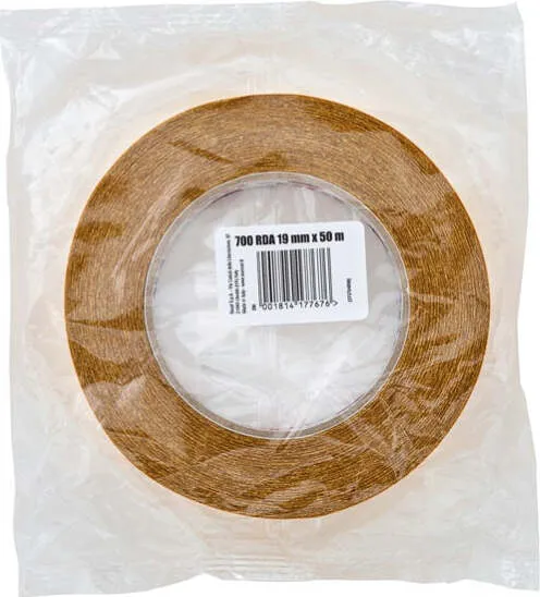 Nastro biadesivo 700RDA - 19 mm x 50 mt - caramella - trasparente - Eurocel