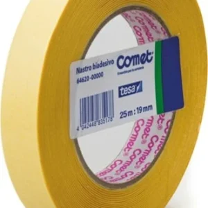 Nastro biadesivo - 25 mt x 19 mm - bianco - Tesa