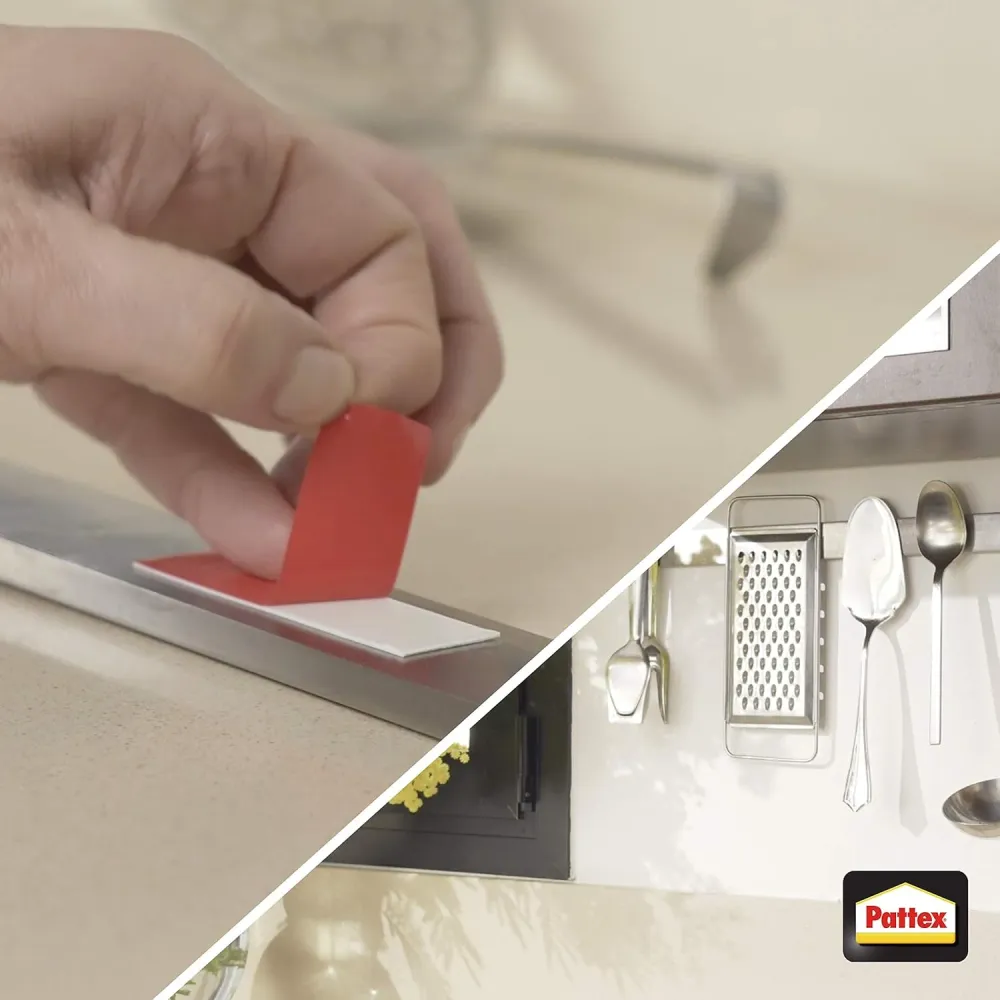 Nastro Biadesivo Extra Forte Millechiodi 19 Mm X 1,5 M Per Interni Ed Esterni Fino 120 Kg Di Tenuta Pattex Henkel