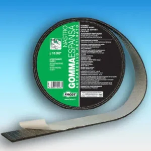Nastro isolante termico adesivo Gomma espansa 50mm x 10mt