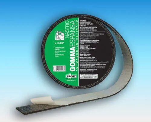 Nastro isolante termico adesivo Gomma espansa 50mm x 10mt