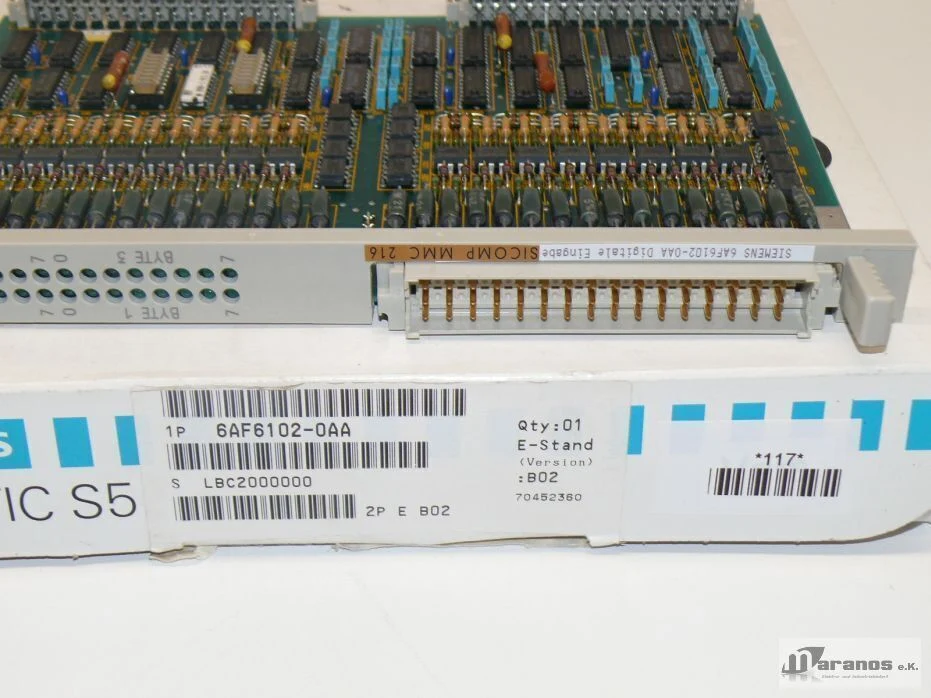 NEU-OVP Siemens 6AF6102-0AA Digitaleingabe 6AF6 102-0AA E: B02