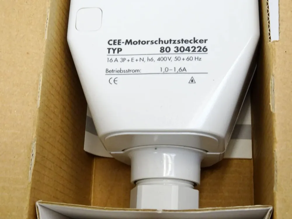 Nolta CEE-Motorschutzstecker 80304226 1.0-1.6A / Neu OVP