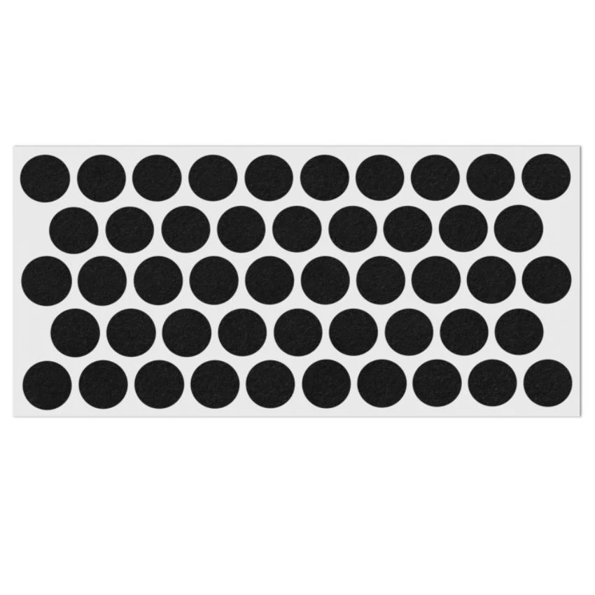 Feltrini adesivi per Mobili Ø20mm - Nero, Marrone, Bianco, Grigio NTP